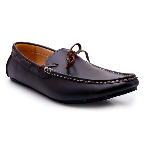 Casualist Lace Leather Loafer Soft Dark Brown - Assembly Artisans Co.,Ltd.