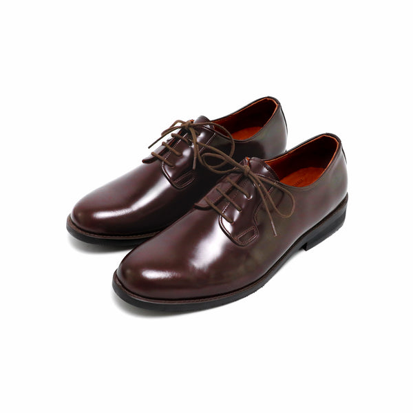 THE RULER PLAIN TOE BLUCHER MATTE BROWN - Assembly Artisans Co.,Ltd.