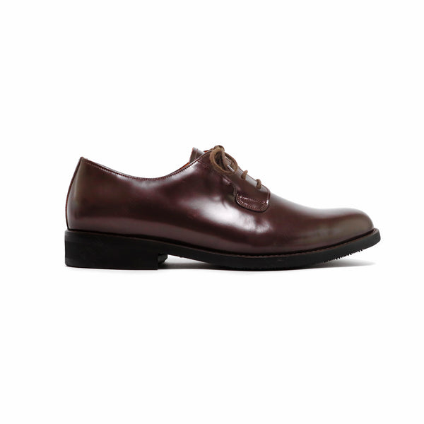 THE RULER PLAIN TOE BLUCHER MATTE BROWN - Assembly Artisans Co.,Ltd.