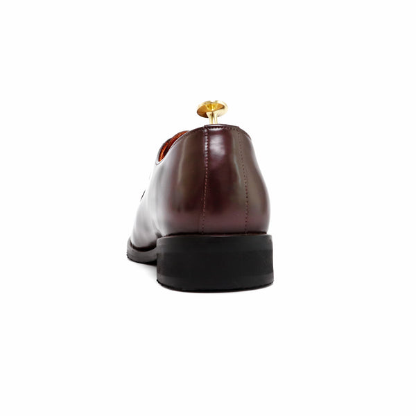 THE RULER PLAIN TOE BLUCHER MATTE BROWN - Assembly Artisans Co.,Ltd.