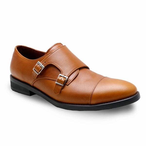 RULER MONK STRAP OIL TOFFEE TAN - Assembly Artisans Co.,Ltd.