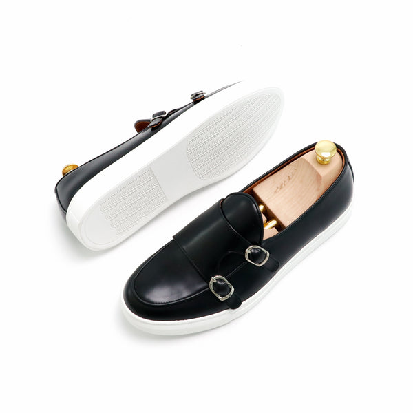 Brussels Belgian Sneaker  Matte Black - Assembly Artisans Co.,Ltd.