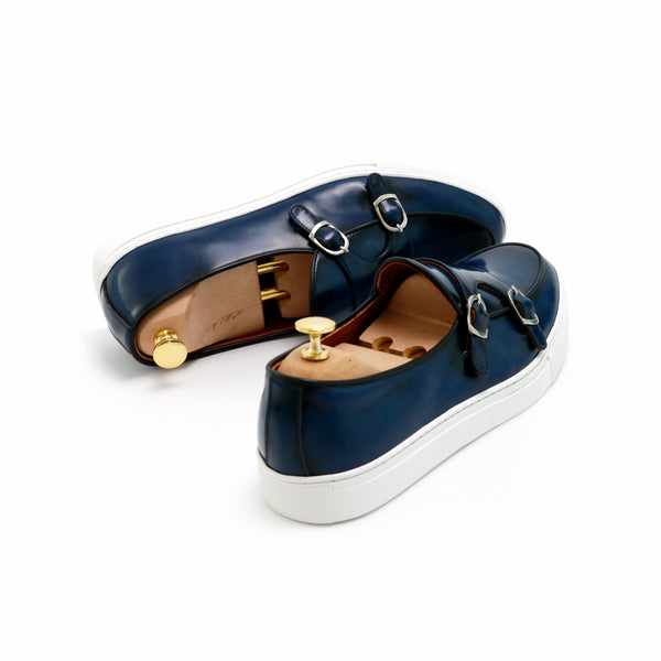 Brussels Belgian Sneaker Bezel Blue - Assembly Artisans Co.,Ltd.