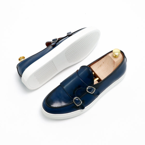 Brussels Belgian Sneaker Bezel Blue - Assembly Artisans Co.,Ltd.