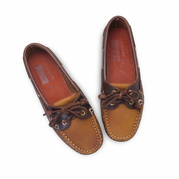 The Sailor's Boat Shoes - Tan - Assembly Artisans Co.,Ltd.