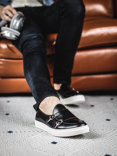 Brussels Belgian Sneaker  Matte Black - Assembly Artisans Co.,Ltd.