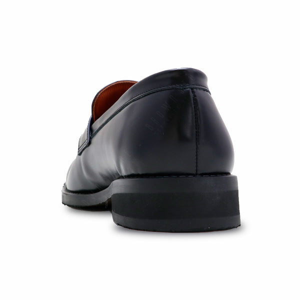 PENNY LOAFERS MOC TOE MATTE BLACK - Assembly Artisans Co.,Ltd.