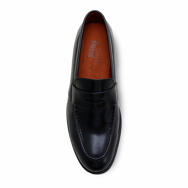 PENNY LOAFERS MOC TOE MATTE BLACK - Assembly Artisans Co.,Ltd.