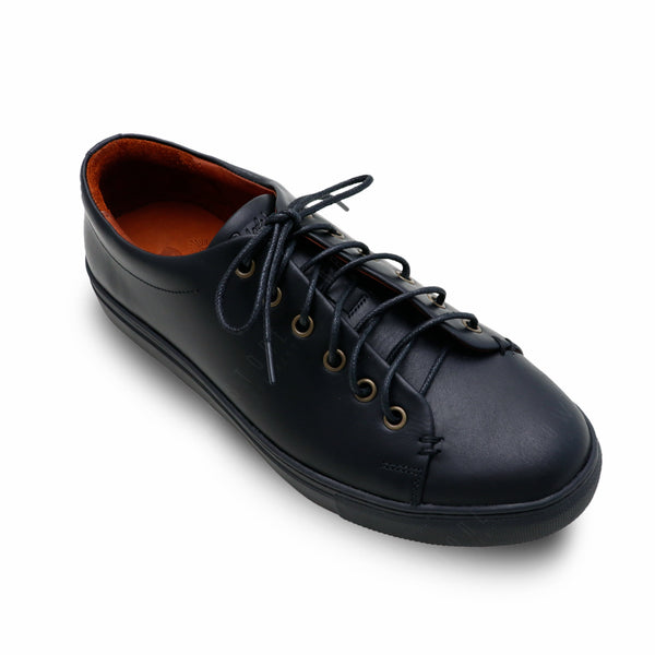 Tom’s Tender Leather Sneaker Onyx Black - Assembly Artisans Co.,Ltd.
