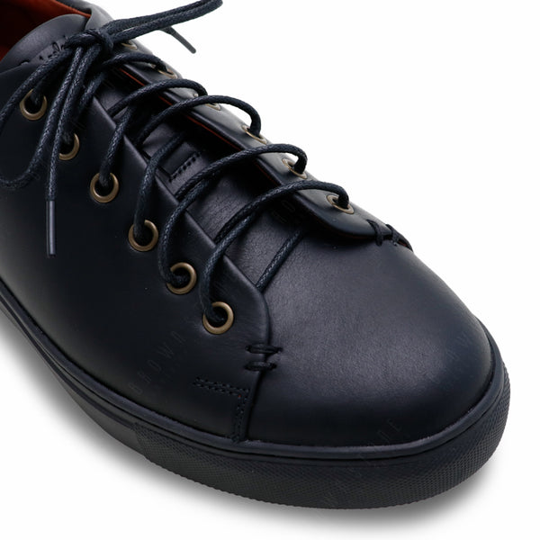 Tom’s Tender Leather Sneaker Onyx Black - Assembly Artisans Co.,Ltd.