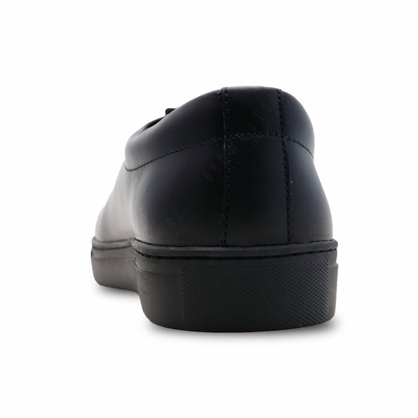 Tom’s Tender Leather Sneaker Onyx Black - Assembly Artisans Co.,Ltd.