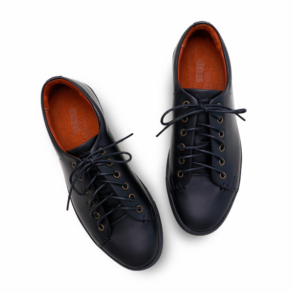Tom’s Tender Leather Sneaker Onyx Black - Assembly Artisans Co.,Ltd.