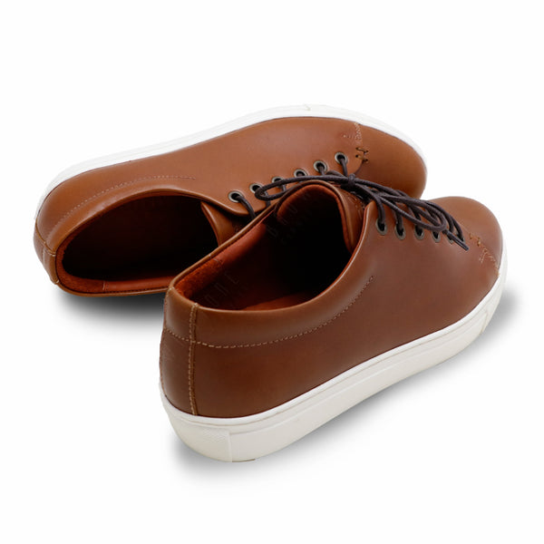 Tom’s Tender Leather Sneaker Toffee Tan - Assembly Artisans Co.,Ltd.