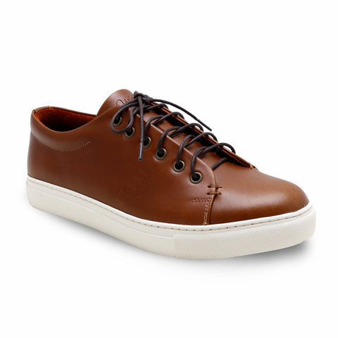 Tom’s Tender Leather Sneaker Toffee Tan - Assembly Artisans Co.,Ltd.