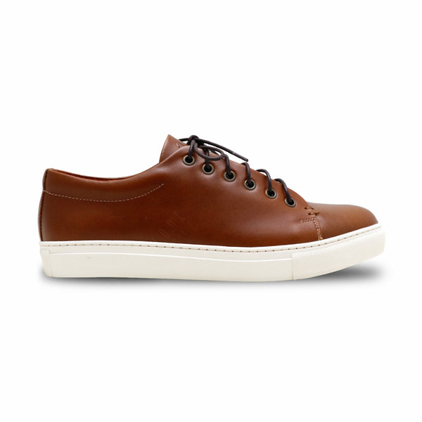 Tom’s Tender Leather Sneaker Toffee Tan - Assembly Artisans Co.,Ltd.