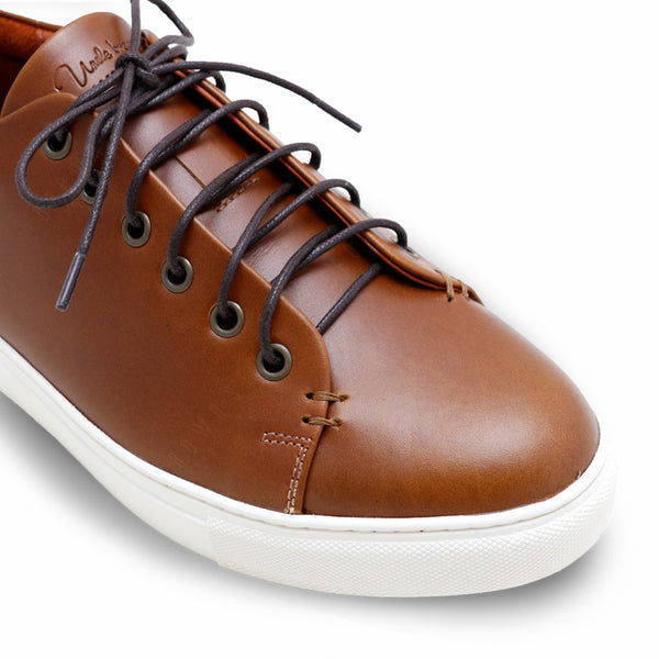 Tom’s Tender Leather Sneaker Toffee Tan - Assembly Artisans Co.,Ltd.