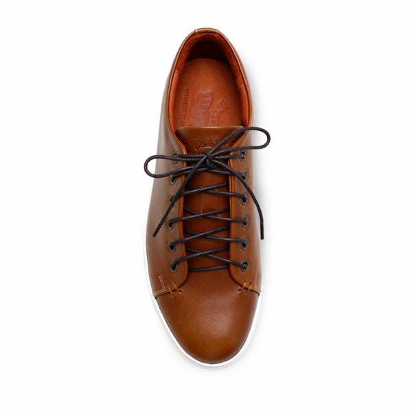 Tom’s Tender Leather Sneaker Toffee Tan - Assembly Artisans Co.,Ltd.