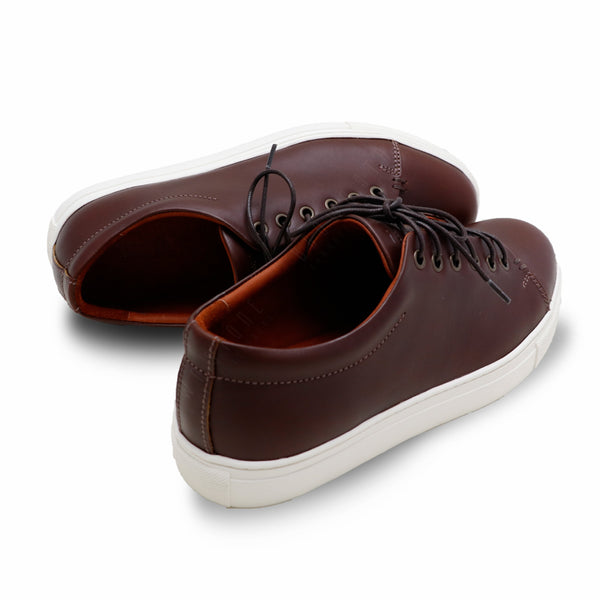 Tom’s Tender Leather Sneaker Brandy Brown - Assembly Artisans Co.,Ltd.