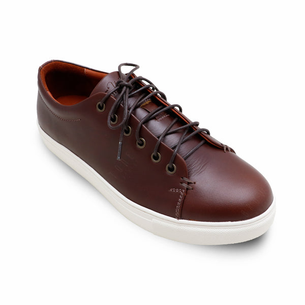 Tom’s Tender Leather Sneaker Brandy Brown - Assembly Artisans Co.,Ltd.
