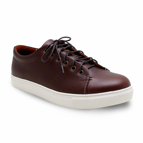 Tom’s Tender Leather Sneaker Brandy Brown - Assembly Artisans Co.,Ltd.