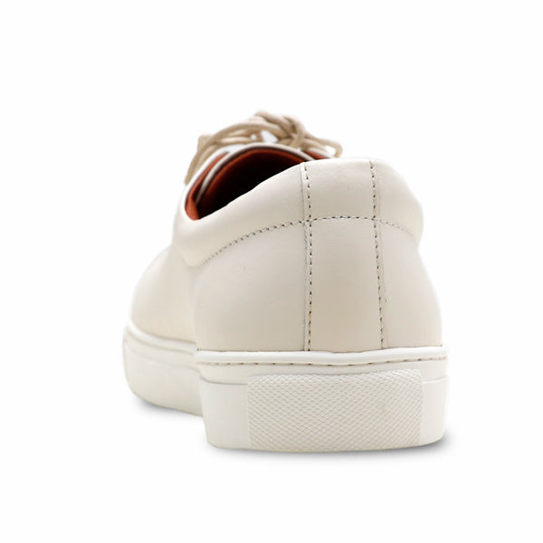 Tom’s Tender Leather Sneaker Off White - Assembly Artisans Co.,Ltd.