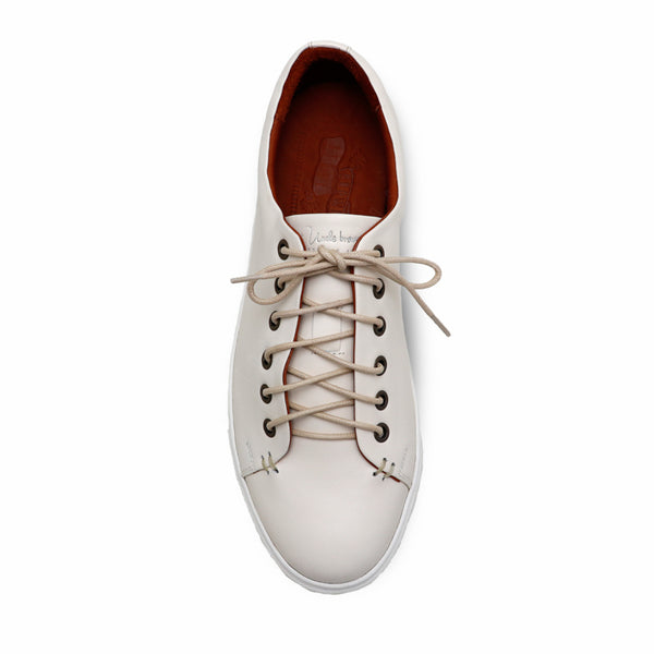 Tom’s Tender Leather Sneaker Off White - Assembly Artisans Co.,Ltd.