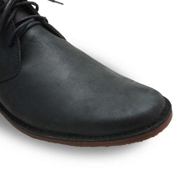 The Carpentry Ankle Boot Nubuck Black - Assembly Artisans Co.,Ltd.