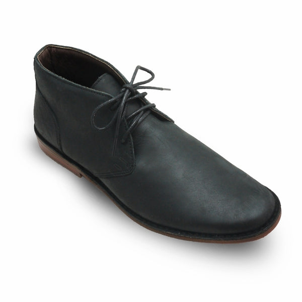 The Carpentry Ankle Boot Nubuck Black - Assembly Artisans Co.,Ltd.