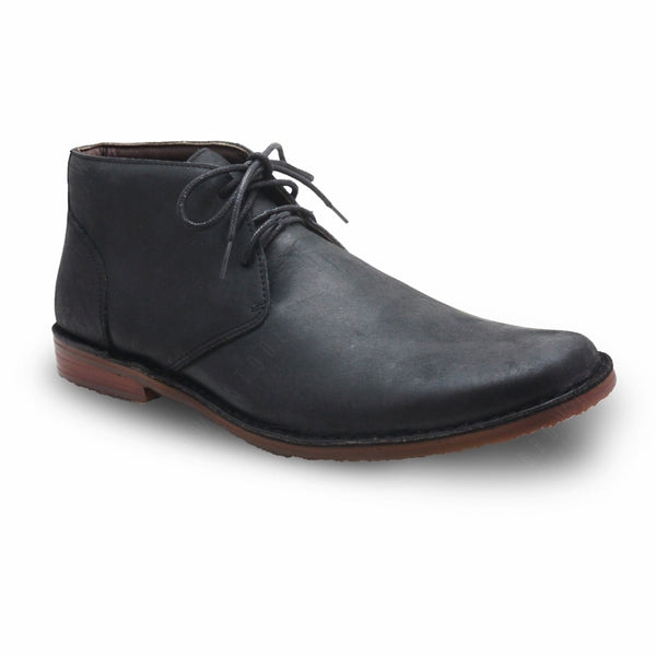 The Carpentry Ankle Boot Nubuck Black - Assembly Artisans Co.,Ltd.