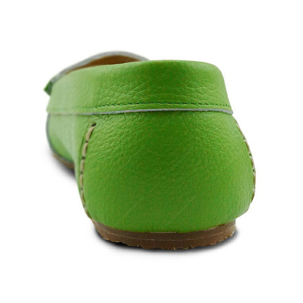 Leather Moccasin Wrinkle Soft Pomelo Green - Assembly Artisans Co.,Ltd.