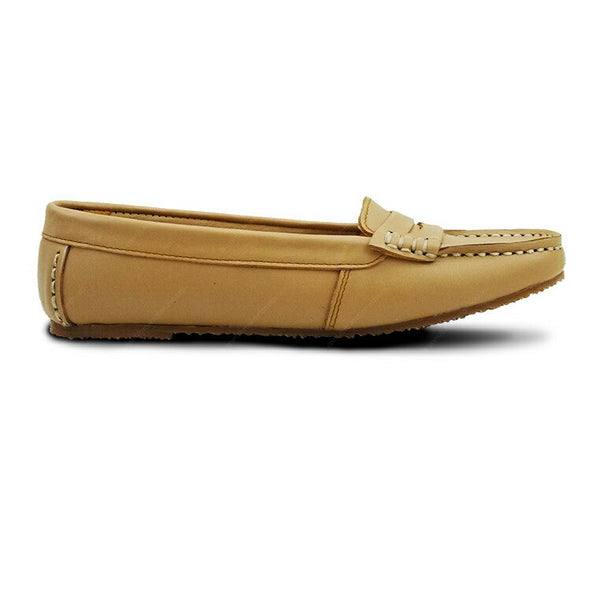 Leather Moccasin Soft Cream - Assembly Artisans Co.,Ltd.