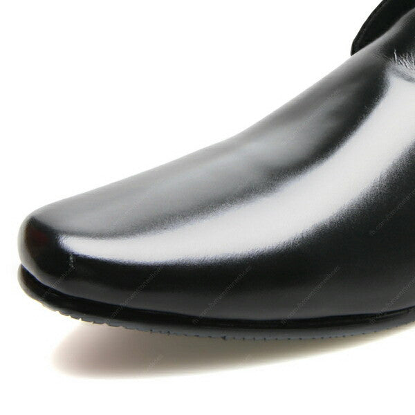 Leather Shoes Desert Boots Soft Black - Assembly Artisans Co.,Ltd.