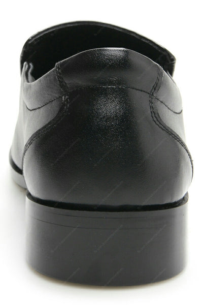 Leather Shoes City Oxford Flat Black - Assembly Artisans Co.,Ltd.