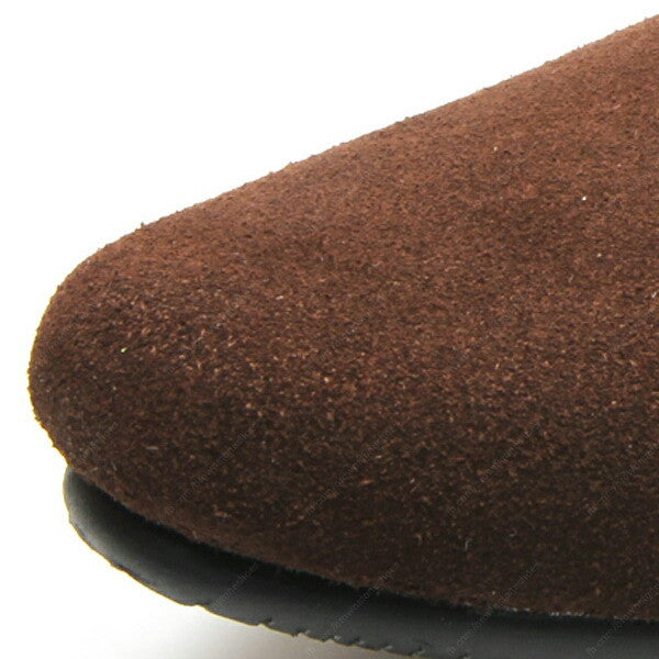Leather Shoes Clever Suede Dark Brown - Assembly Artisans Co.,Ltd.