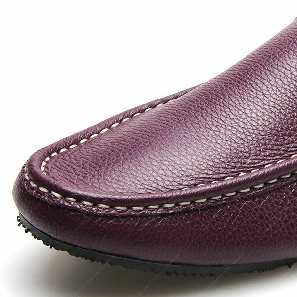 Casualist Leather Loafer Wrinkle Soft Purple Passion - Assembly Artisans Co.,Ltd.