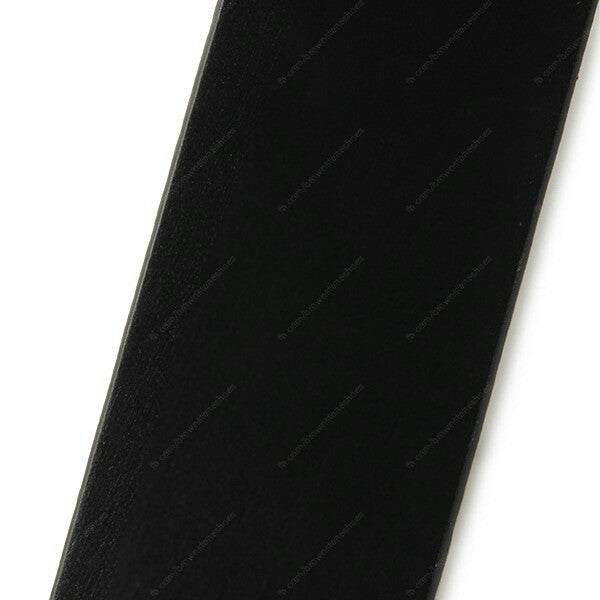 Full Grain Genuine Leather Belt Black City Oxford Guard (Silver Buckle) - Assembly Artisans Co.,Ltd.