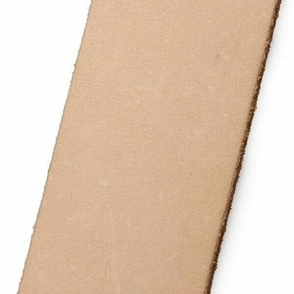 Full Grain Genuine Leather Belt Cowhide (Black Egde Rugged Buckle) - Assembly Artisans Co.,Ltd.