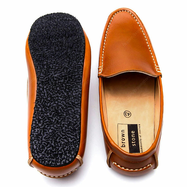 Casualist Leather Loafer Soft Beige - Assembly Artisans Co.,Ltd.