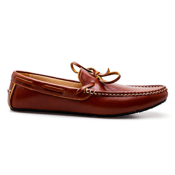Casualist Lace Leather Loafer Soft Tan - Assembly Artisans Co.,Ltd.