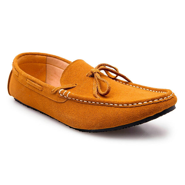 Casualist Lace Leather Loafer Suede Tan - Assembly Artisans Co.,Ltd.