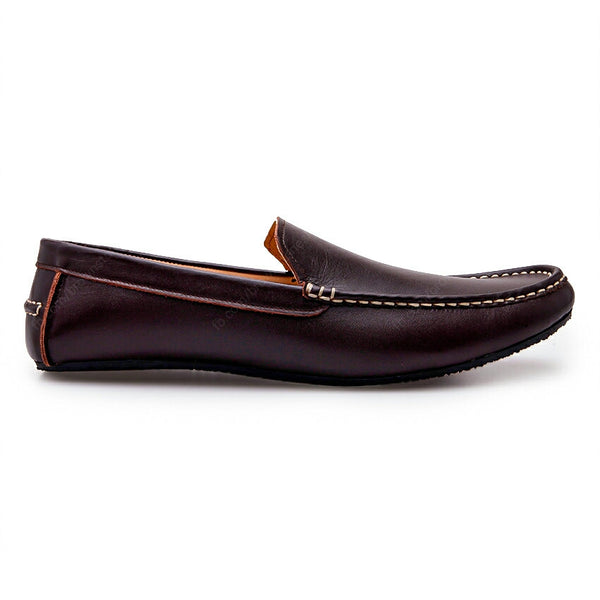 Casualist Leather Loafer Soft Dark Brown - Assembly Artisans Co.,Ltd.