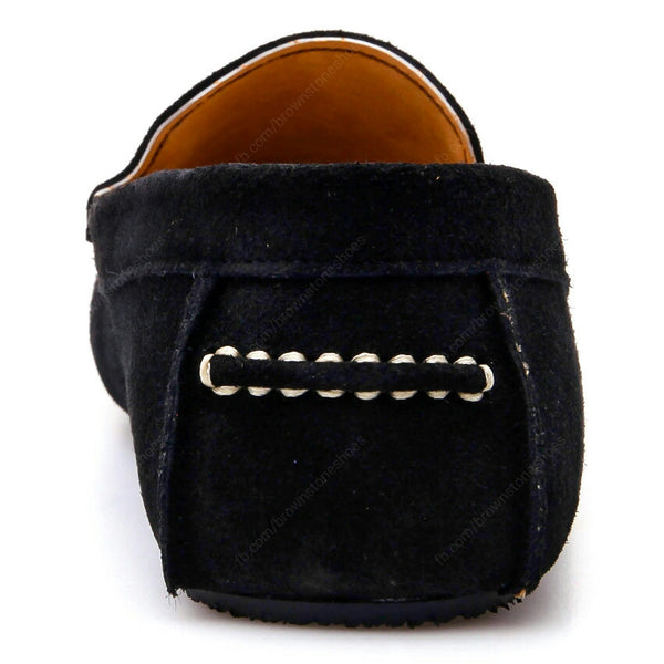 Casualist Leather Loafer Suede Black - Assembly Artisans Co.,Ltd.