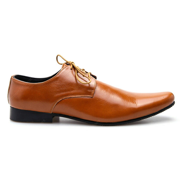 Leather Shoes Clever Soft Beige - Assembly Artisans Co.,Ltd.