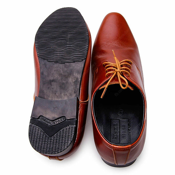 Leather Shoes Clever Soft Tan - Assembly Artisans Co.,Ltd.