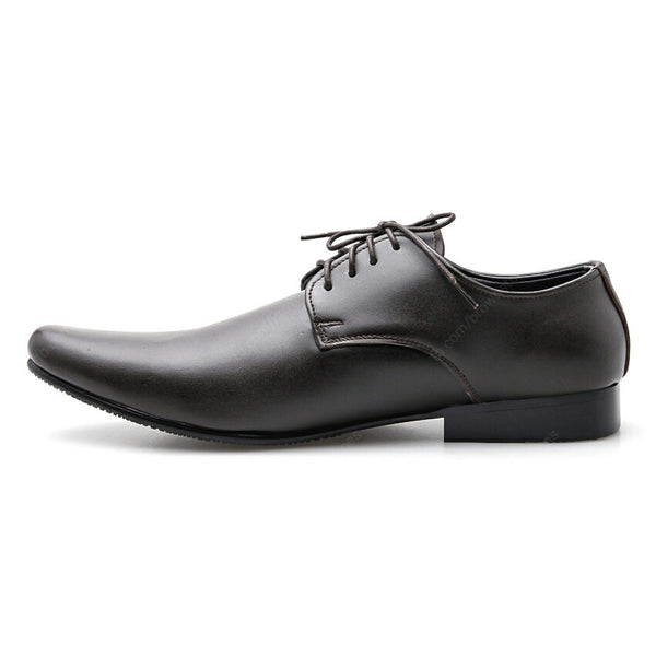 Leather Shoes Clever Soft Dark Brown - Assembly Artisans Co.,Ltd.