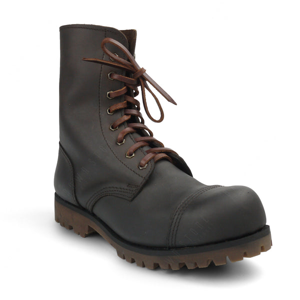 Industrial British Steel Cap Leather Boots High Cut - Assembly Artisans Co.,Ltd.
