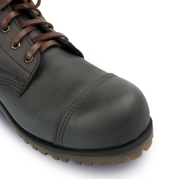 Industrial British Steel Cap Leather Boots High Cut - Assembly Artisans Co.,Ltd.